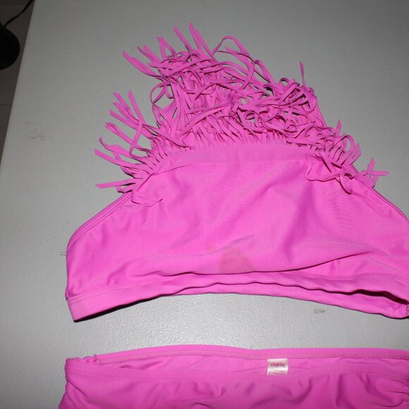 Purple 2 Pcs Justice Bikini Swimsuit Size 16 - Picture 2 of 11